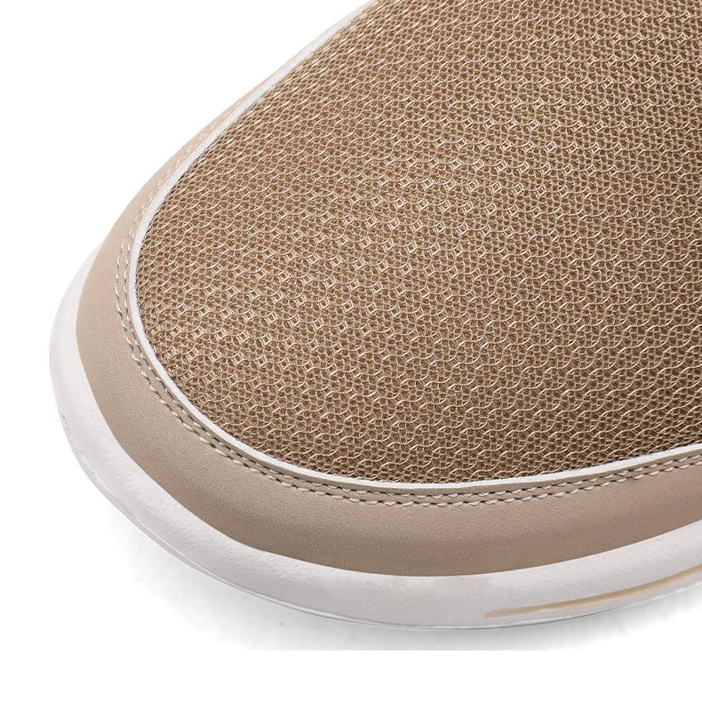 Men's Orthopedic Slip-On Walking Shoes with Mesh Upper
