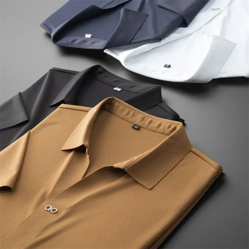 Men's Short-Sleeve Shirt and Tapered Pants Set
